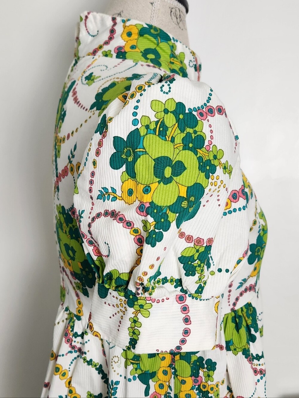 70's Clover Boho Maxi Dress - Picture 7 of 12